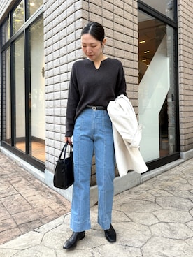 つっちぃさん（レディース・168cm）の冬コーディネート