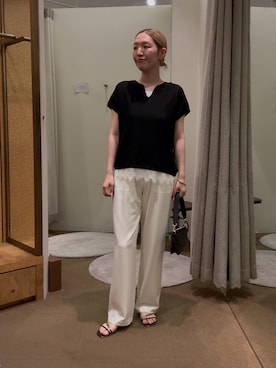 つっちぃさん(レディース・168cm)の夏コーディネート