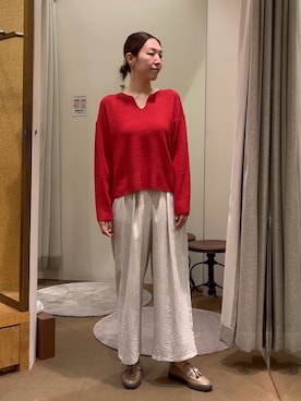 つっちぃさん（レディース・168cm）の秋コーディネート