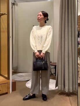 つっちぃさん（レディース・168cm）の秋コーディネート