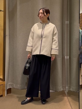 つっちぃさん（レディース・168cm）の冬コーディネート