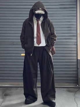 「GUCCI（グッチ）のアイテム」を使った、akitakoさん（メンズ・168cm）の冬コーディネート