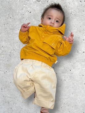 「アイテム（ママ＆ベビー）」を使った、_3734g_さん（キッズ・70cm）の秋コーディネート