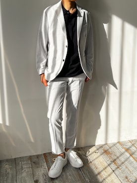 MONSIEUR NICOLEさん（メンズ・175cm）の春コーディネート