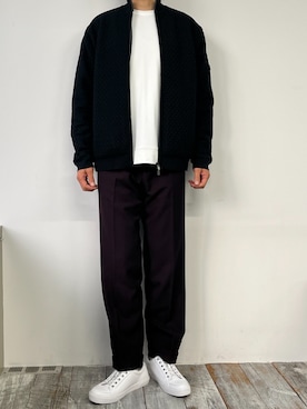 MONSIEUR NICOLEさん（メンズ・175cm）の秋コーディネート