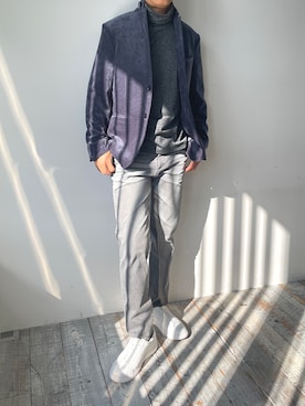 MONSIEUR NICOLEさん(メンズ・175cm)の秋コーディネート