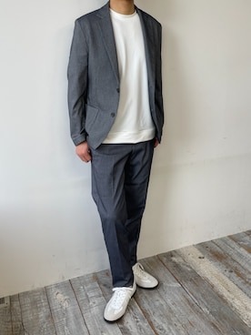 MONSIEUR NICOLEさん（メンズ・175cm）の冬コーディネート