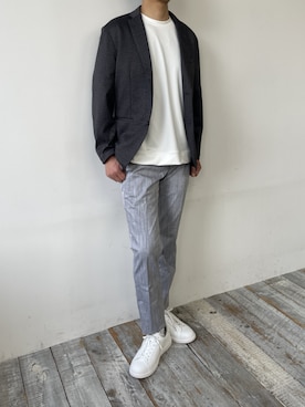 MONSIEUR NICOLEさん（メンズ・175cm）の冬コーディネート