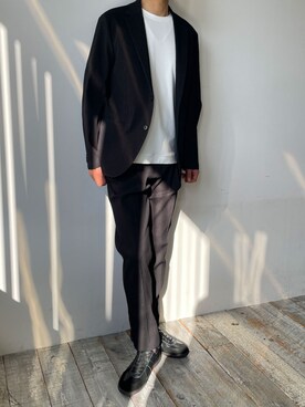 MONSIEUR NICOLEさん(メンズ・175cm)の春コーディネート