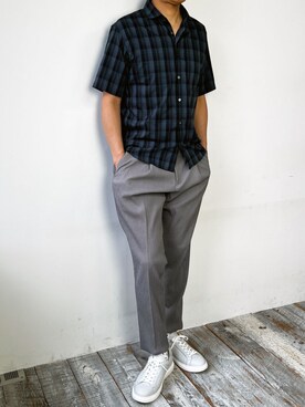 MONSIEUR NICOLEさん(メンズ・175cm)の夏コーディネート