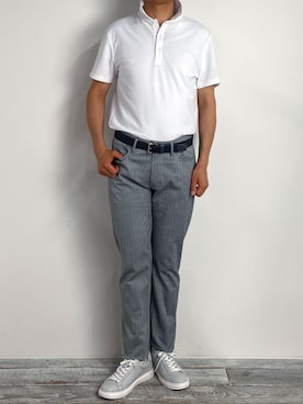 MONSIEUR NICOLEさん(メンズ・175cm)の夏コーディネート