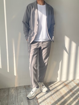 「MONSIEUR NICOLE（ムッシュニコル）のアイテム」を使った、MONSIEUR NICOLEさん（メンズ・175cm）の秋コーディネート