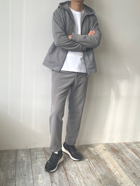 「MONSIEUR NICOLE（ムッシュニコル）のアイテム」を使った、MONSIEUR NICOLEさん（メンズ・175cm）の秋コーディネート