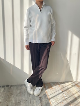 MONSIEUR NICOLEさん（メンズ・175cm）の秋コーディネート