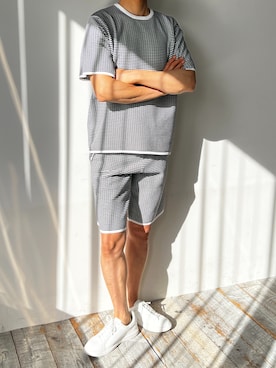 「MONSIEUR NICOLE（ムッシュニコル）のアイテム」を使った、MONSIEUR NICOLEさん（メンズ・175cm）の春コーディネート
