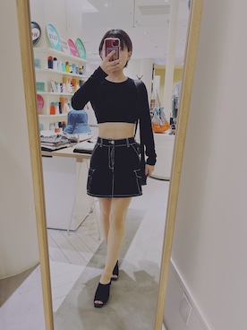 「アイテム（トップス）」を使った、R。さん（レディース・149cm）の夏コーディネート