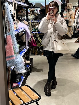 「VIS（ビス）のアイテム」を使った、R。さん（骨格ナチュラル・レディース・149cm）の冬コーディネート