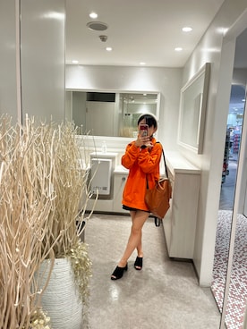 「しまむら（シマムラ）のアイテム（スウェット）」を使った、R。さん（レディース・149cm）の秋コーディネート