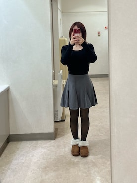 R。さん（レディース・149cm）の冬コーディネート