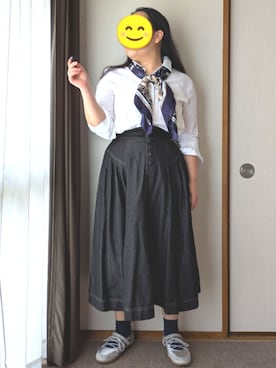 「tutuanna（チュチュアンナ）のアイテム」を使った、chiroruさん（レディース・151cm）の春コーディネート