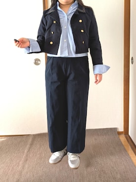 「F i.n.t（フィント）のアイテム」を使った、chiroruさん（レディース・151cm）の春コーディネート