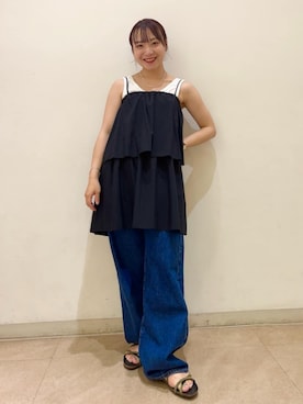 「ブルべ夏」｜nakaneさん（レディース・153cm）の夏コーディネート