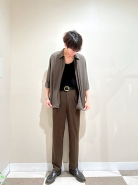 「季節の変わり目羽織コーデ」｜komaさん（メンズ・173cm）の秋コーディネート