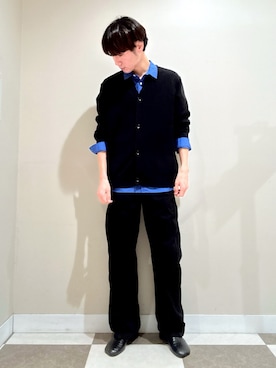 「ITEMS URBANRESEARCH（アイテムズ アーバンリサーチ）のアイテム（シャツ/ブラウス）」を使った、komaさん（メンズ・173cm）の秋コーディネート