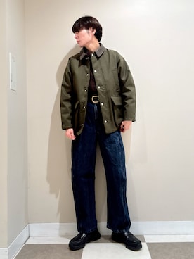 「ITEMS URBANRESEARCH（アイテムズ アーバンリサーチ）のアイテム（シャツ/ブラウス）」を使った、komaさん（メンズ・173cm）の秋コーディネート