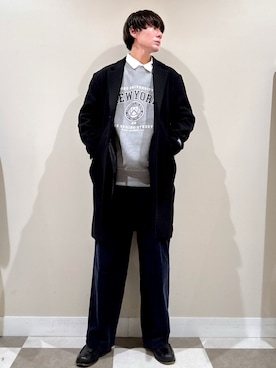 komaさん（メンズ・173cm）の冬コーディネート