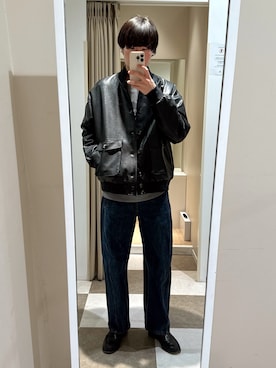 komaさん（メンズ・173cm）の冬コーディネート