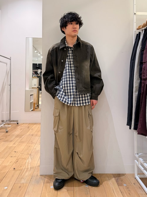 ヴィンテージライクデニムブルゾン（デニムジャケット）｜SENSE OF