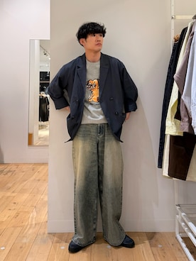 shinyaさん(メンズ・175cm)の春コーディネート