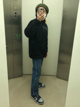 「URBAN RESEARCH（アーバンリサーチ）のアイテム（ハンチング/ベレー帽）」を使った、マーティーさん（メンズ・160cm）の春コーディネート