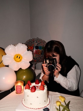 「Fuji（フジ）のアイテム」を使った、joanさん（レディース・163cm）の春コーディネート