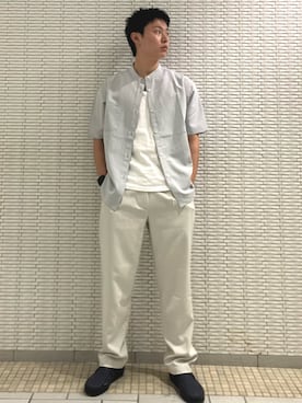 栁 椋介さん（メンズ・172cm）の夏コーディネート