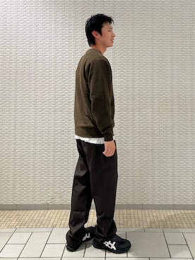 栁 椋介さん(メンズ・172cm)の秋コーディネート