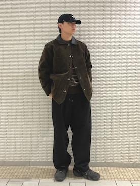 栁 椋介さん(メンズ・172cm)の秋コーディネート