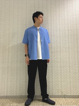 栁 椋介さん（メンズ・172cm）の夏コーディネート
