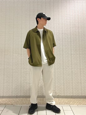 栁 椋介さん（メンズ・172cm）の夏コーディネート