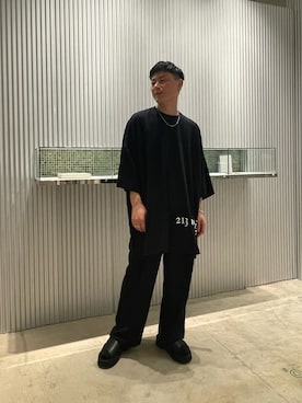 「Lui's（ルイス）のアイテム（サンダル）」を使った、kazuhiramatsuさん（メンズ・168cm）の春コーディネート