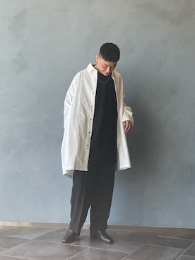 「Lui's（ルイス）のアイテム（スウェット）」を使った、kazuhiramatsuさん（メンズ・168cm）の冬コーディネート