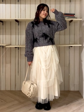 ainoさん（レディース・155cm）の秋コーディネート