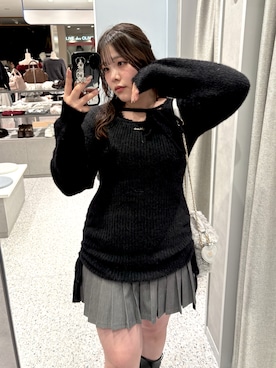 ainoさん（レディース・155cm）の冬コーディネート