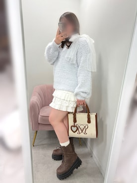 ainoさん（レディース・155cm）の冬コーディネート