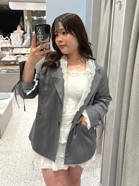 「オトナガーリー」｜ainoさん（レディース・155cm）の春コーディネート