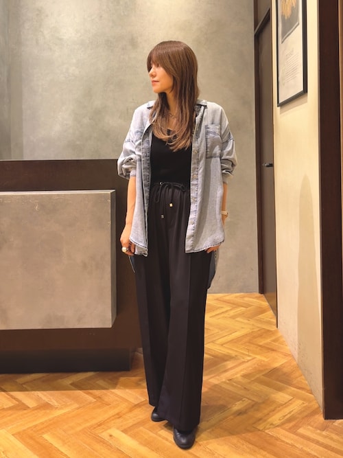 3kg見え／サイズ展開あり／美脚】トロミイージーパンツ（その他パンツ