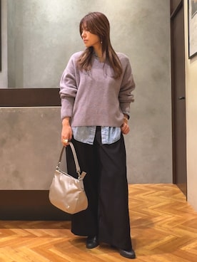 monchankhさん（レディース・149cm）の冬コーディネート