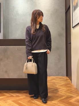 monchankhさん（レディース・149cm）の冬コーディネート