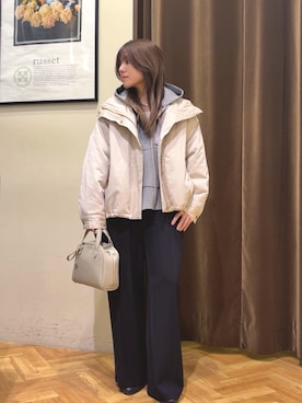 monchankhさん（レディース・149cm）の冬コーディネート